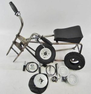 BAD DOG Mini Bike Minibike Frame 6″ Wheel Kit COMPLETE – Bad Dog Enterprises – Mini Bikes, Mini Choppers, Parts, Kits